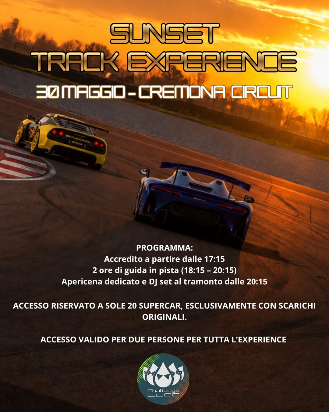 Sunset Track Experience 30/05/2026