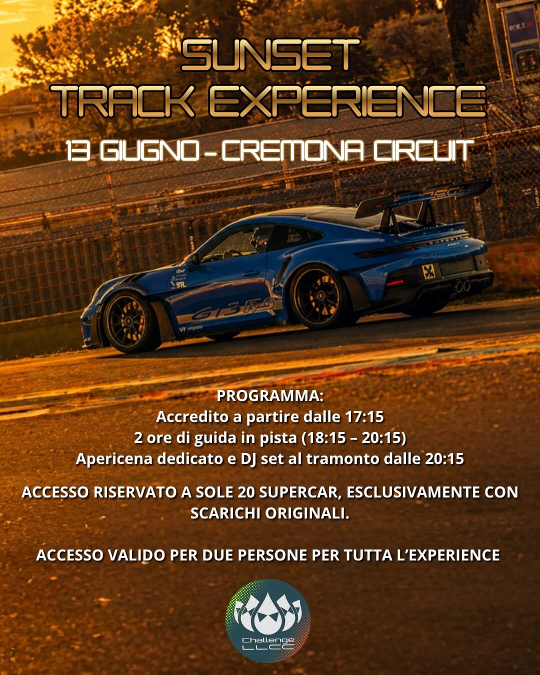 Sunset Track Experience 13/06/2026